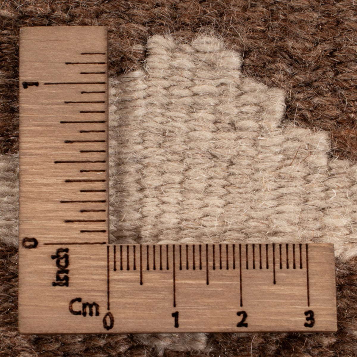 Tapis Kelim - Splash - 303 x 206 cm - gris