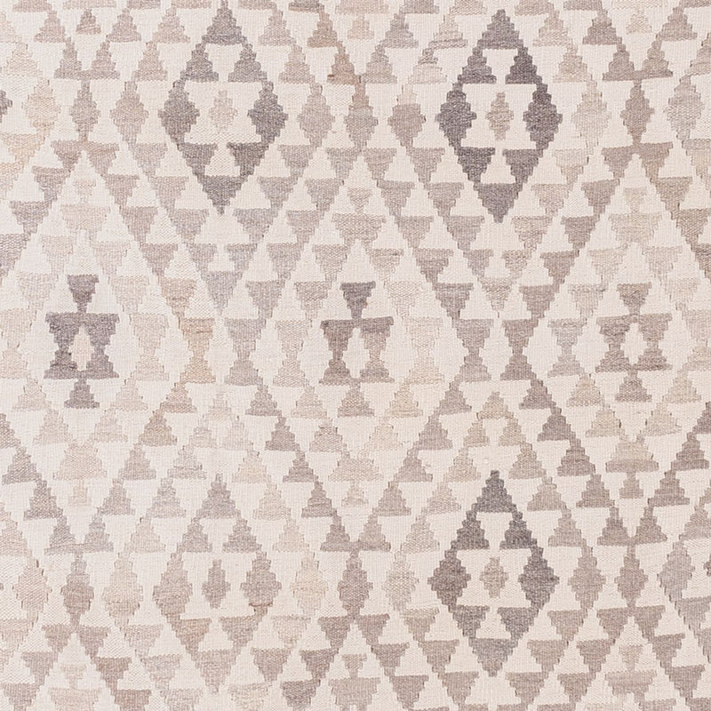 Tapis Kelim - Splash - 294 x 208 cm - gris