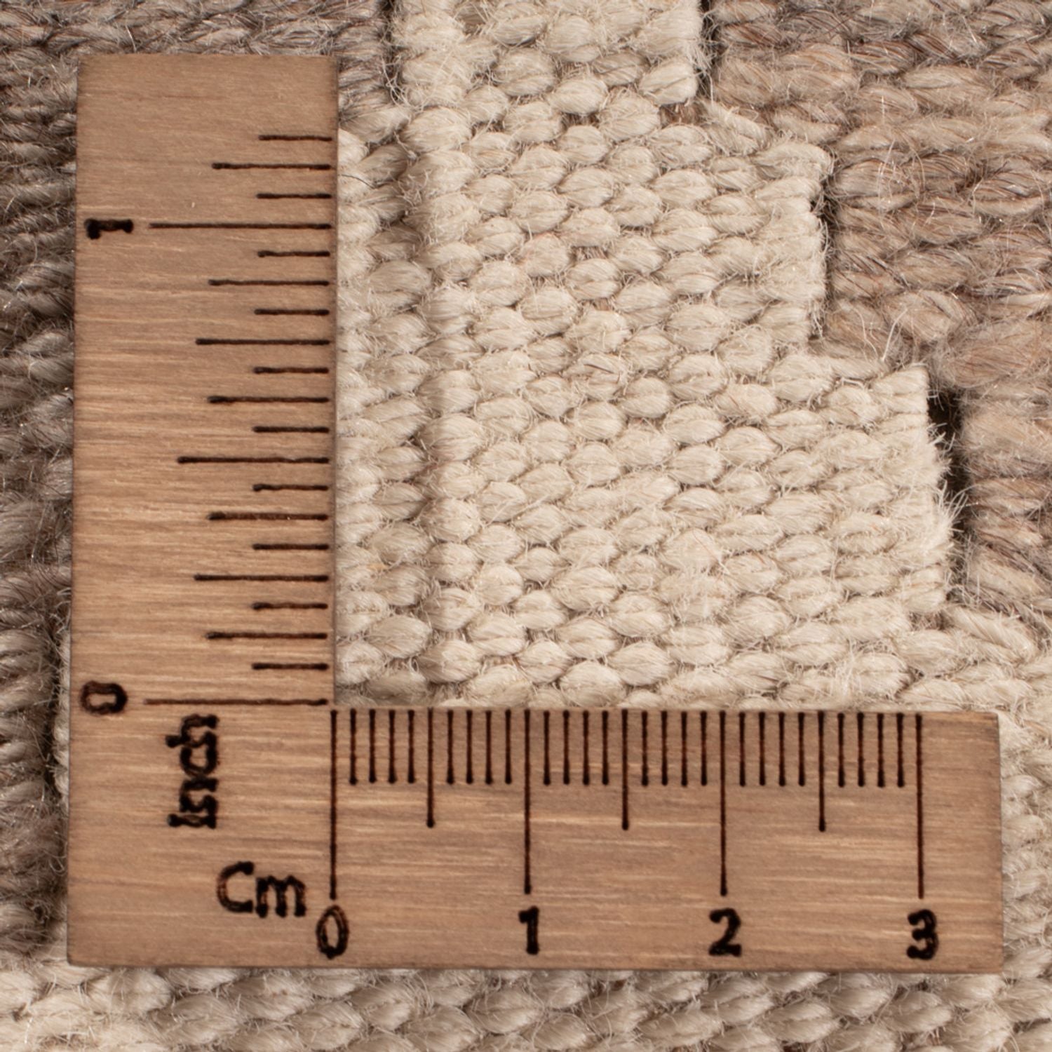 Tapis Kelim - Splash - 294 x 208 cm - gris