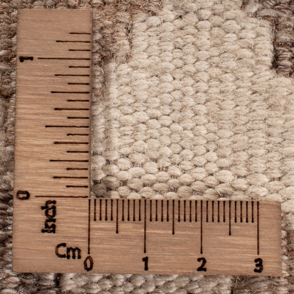 Tapis Kelim - Splash - 290 x 199 cm - gris