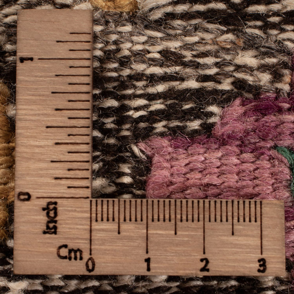 Tapis Kelim - Splash - 298 x 206 cm - multicolore