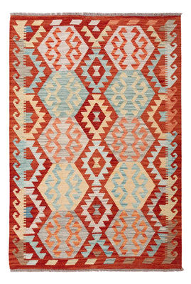 Tapis Kelim - Splash - 179 x 118 cm - multicolore