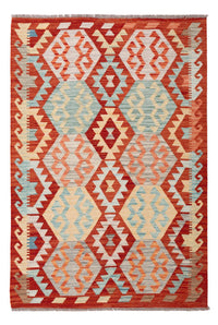 Tapis Kelim - Splash - 179 x 118 cm - multicolore
