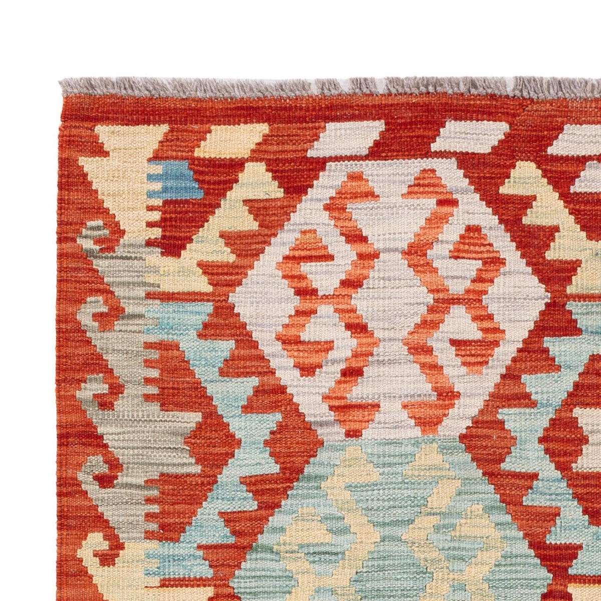 Tapis Kelim - Splash - 179 x 118 cm - multicolore