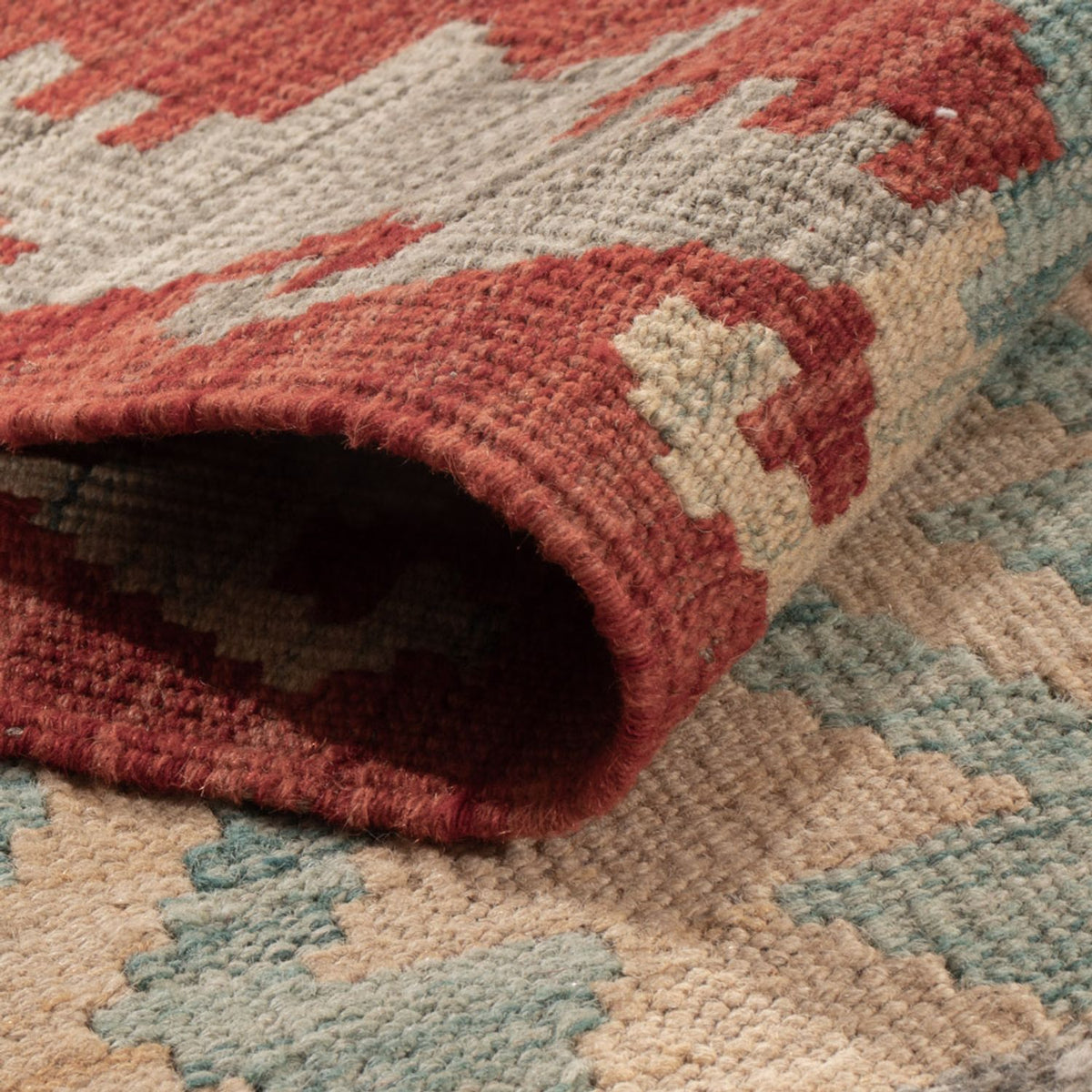 Tapis Kelim - Splash - 179 x 118 cm - multicolore