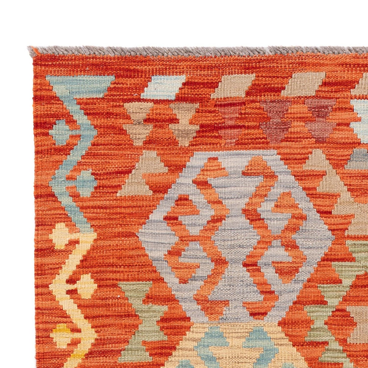 Tapis Kelim - Splash - 180 x 115 cm - multicolore