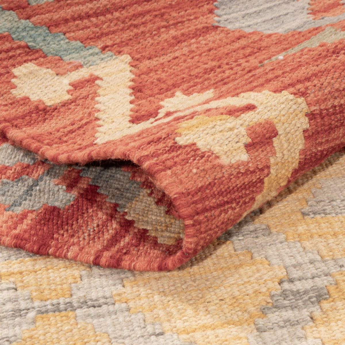 Tapis Kelim - Splash - 180 x 115 cm - multicolore