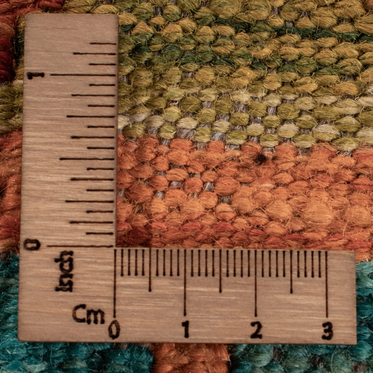 Tapis Kelim - Splash - 307 x 205 cm - multicolore