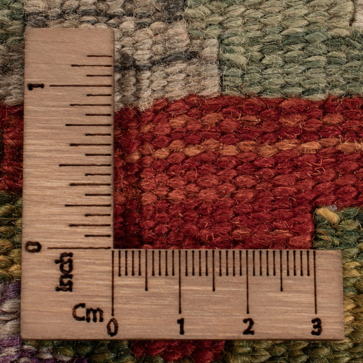 Tapis Kelim - Splash - 298 x 206 cm - multicolore