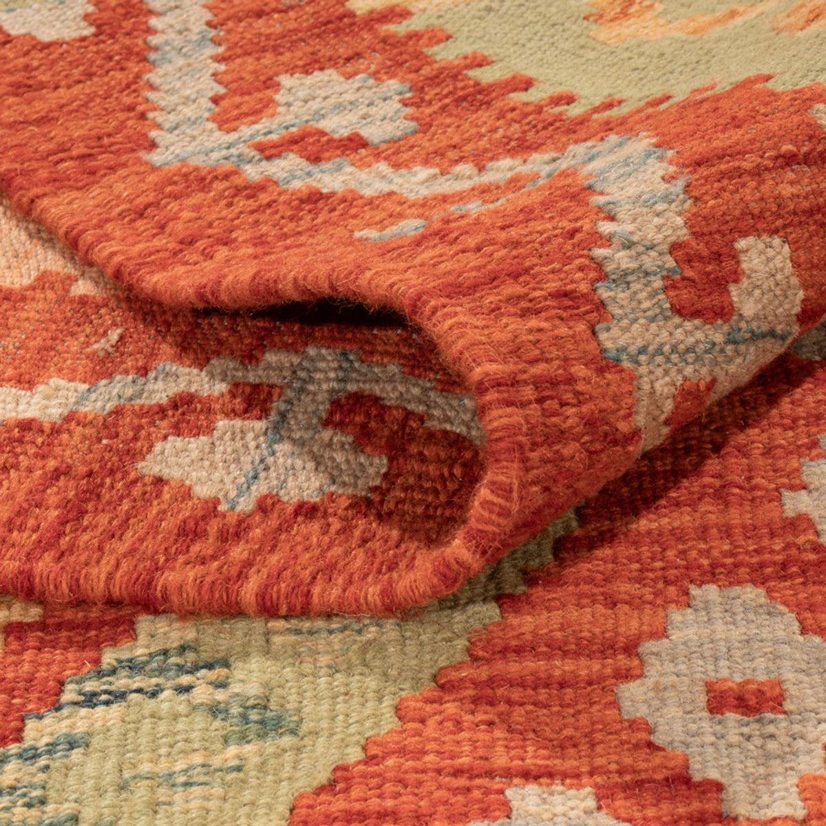 Tapis Kelim - Splash - 304 x 207 cm - multicolore