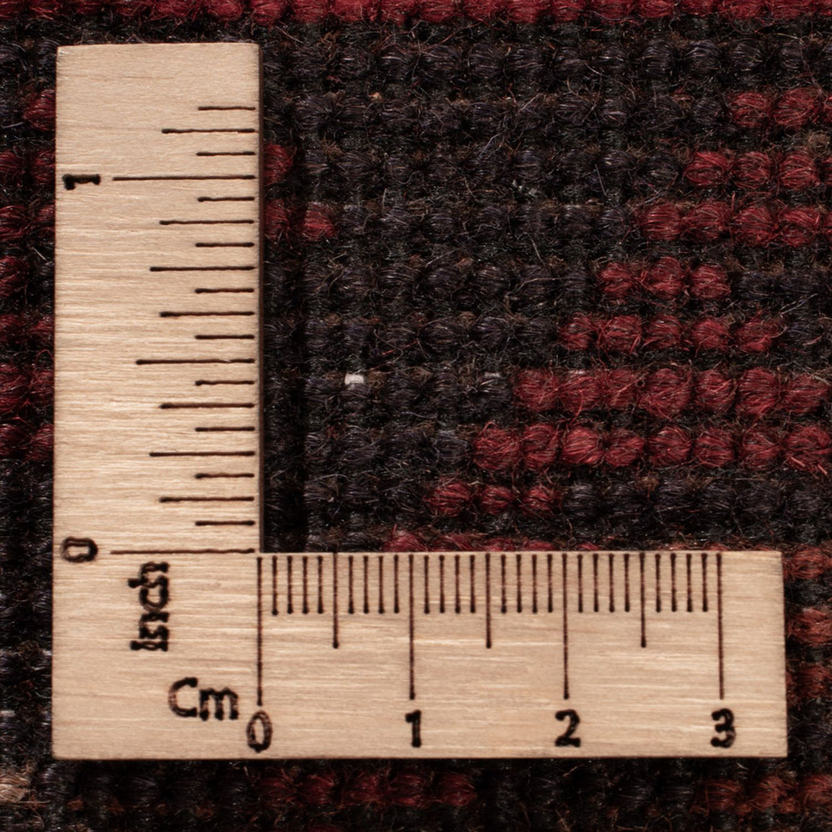 Tapis afghan - Kunduz - 201 x 126 cm - rouge