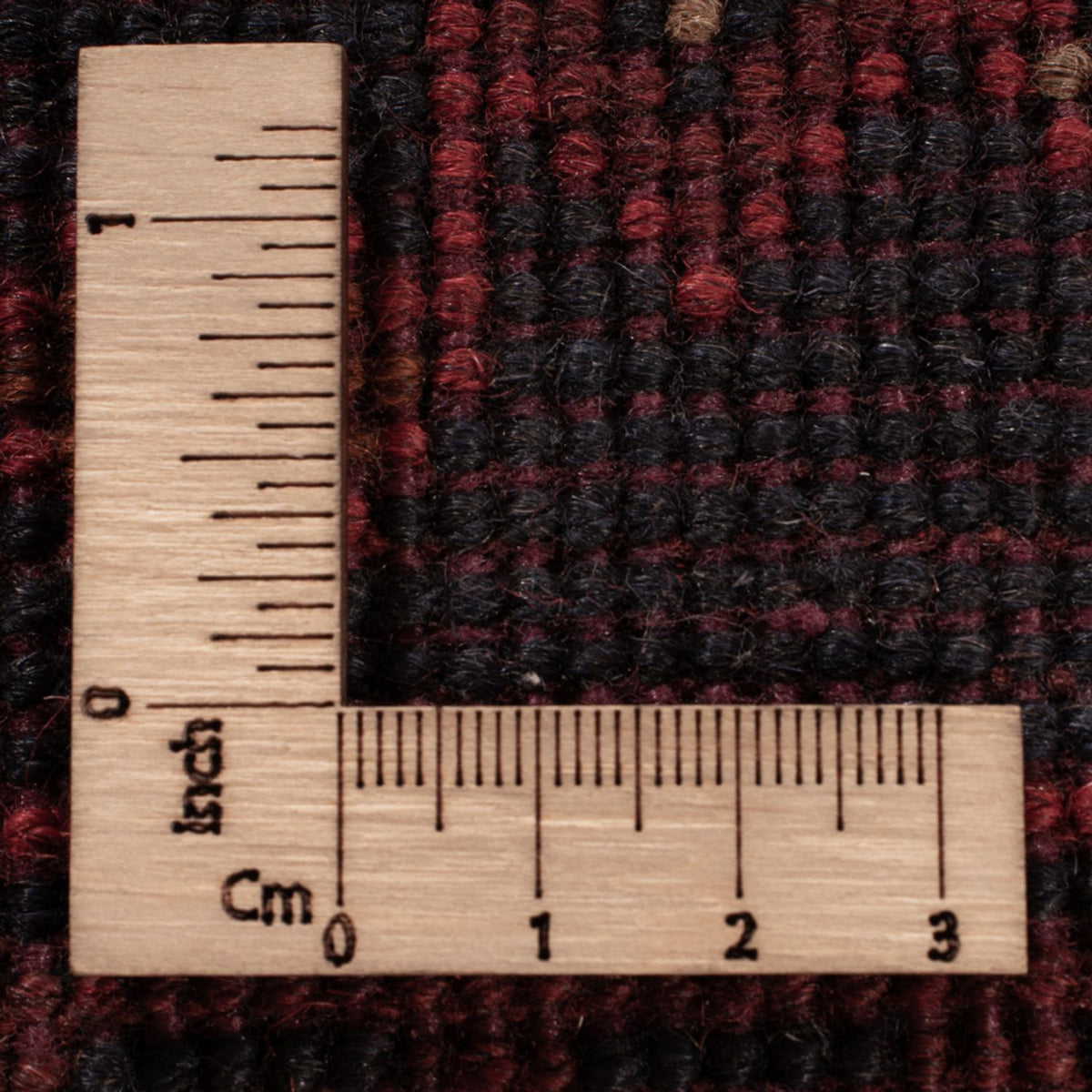 Tapis afghan - Kunduz - 197 x 128 cm - rouge