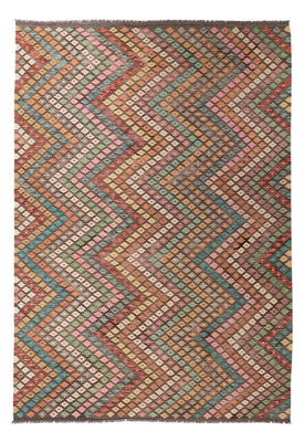 Tapis Kelim - Splash - 296 x 204 cm - multicolore