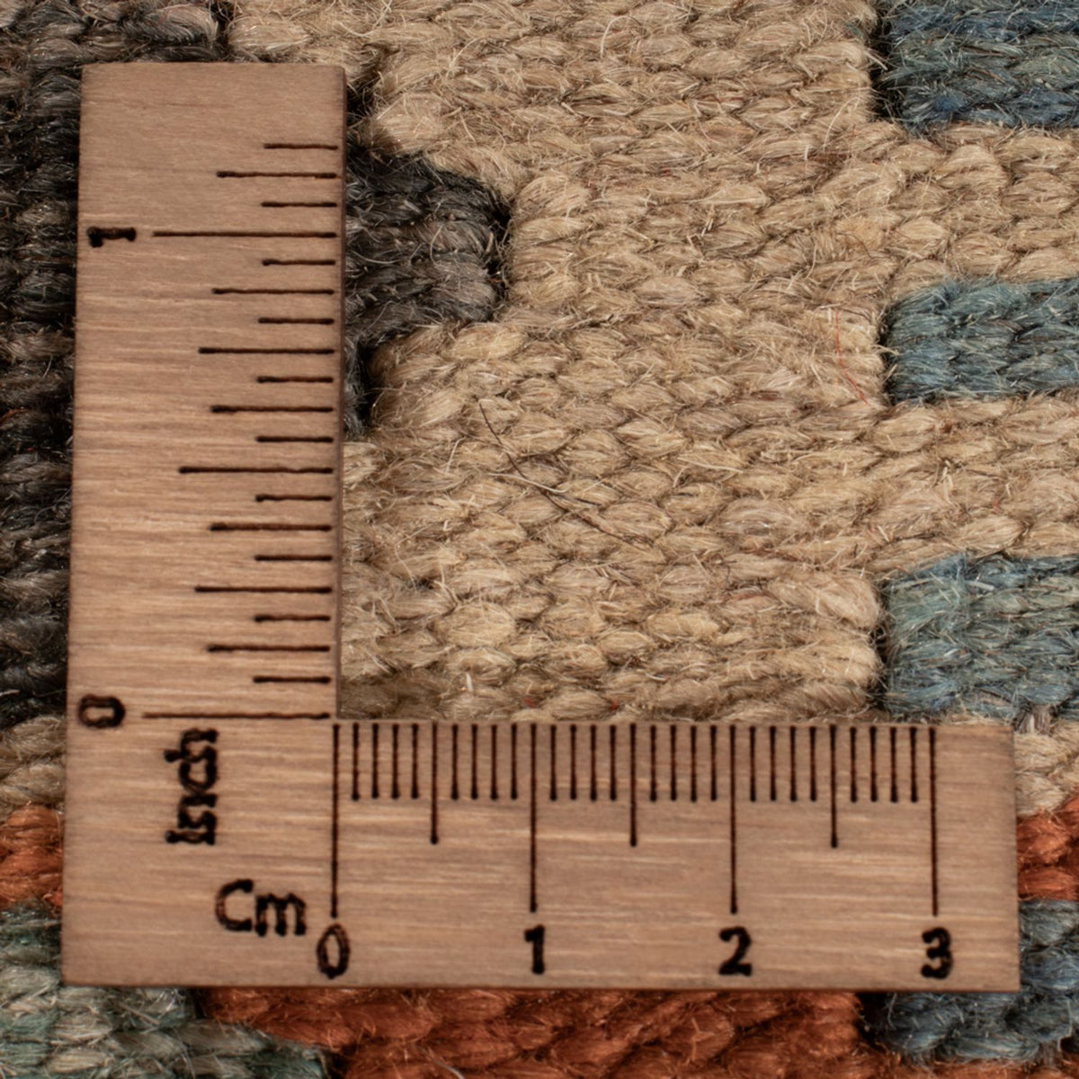 Tapis Kelim - Splash - 287 x 211 cm - multicolore