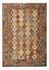 Tapis Kelim - Splash - 297 x 205 cm - multicolore