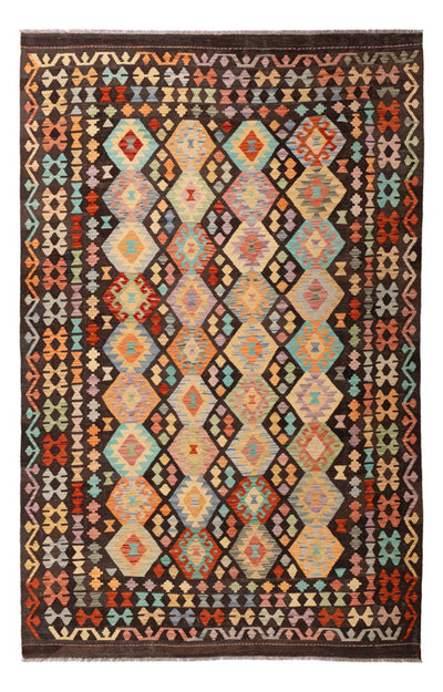 Kilim Maimana Tapis 199x307cm - Tapis en laine - multicolore