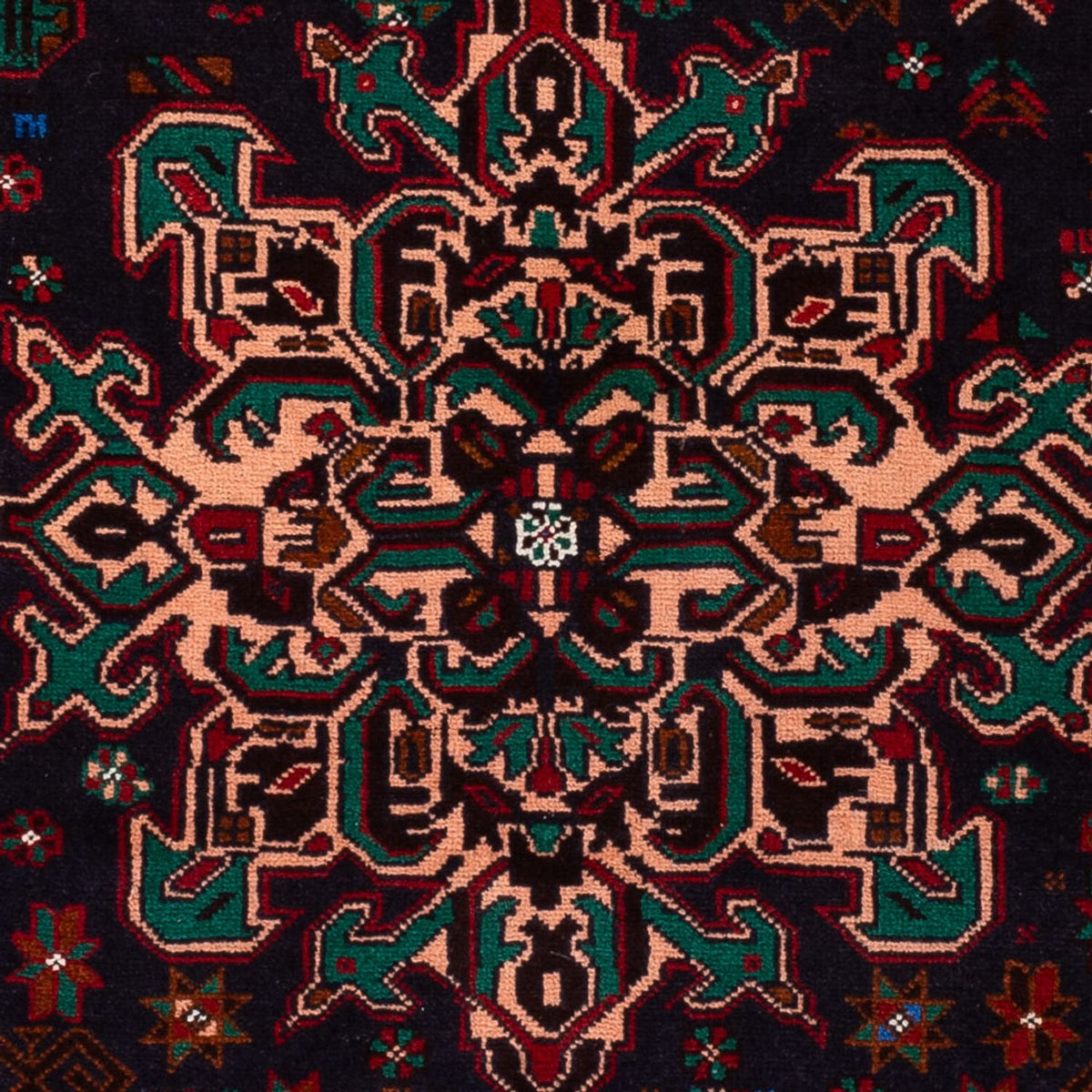 Tapis Belutsch - 180 x 105 cm - bleu foncé