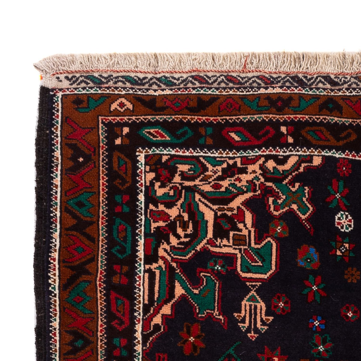 Tapis Belutsch - 180 x 105 cm - bleu foncé