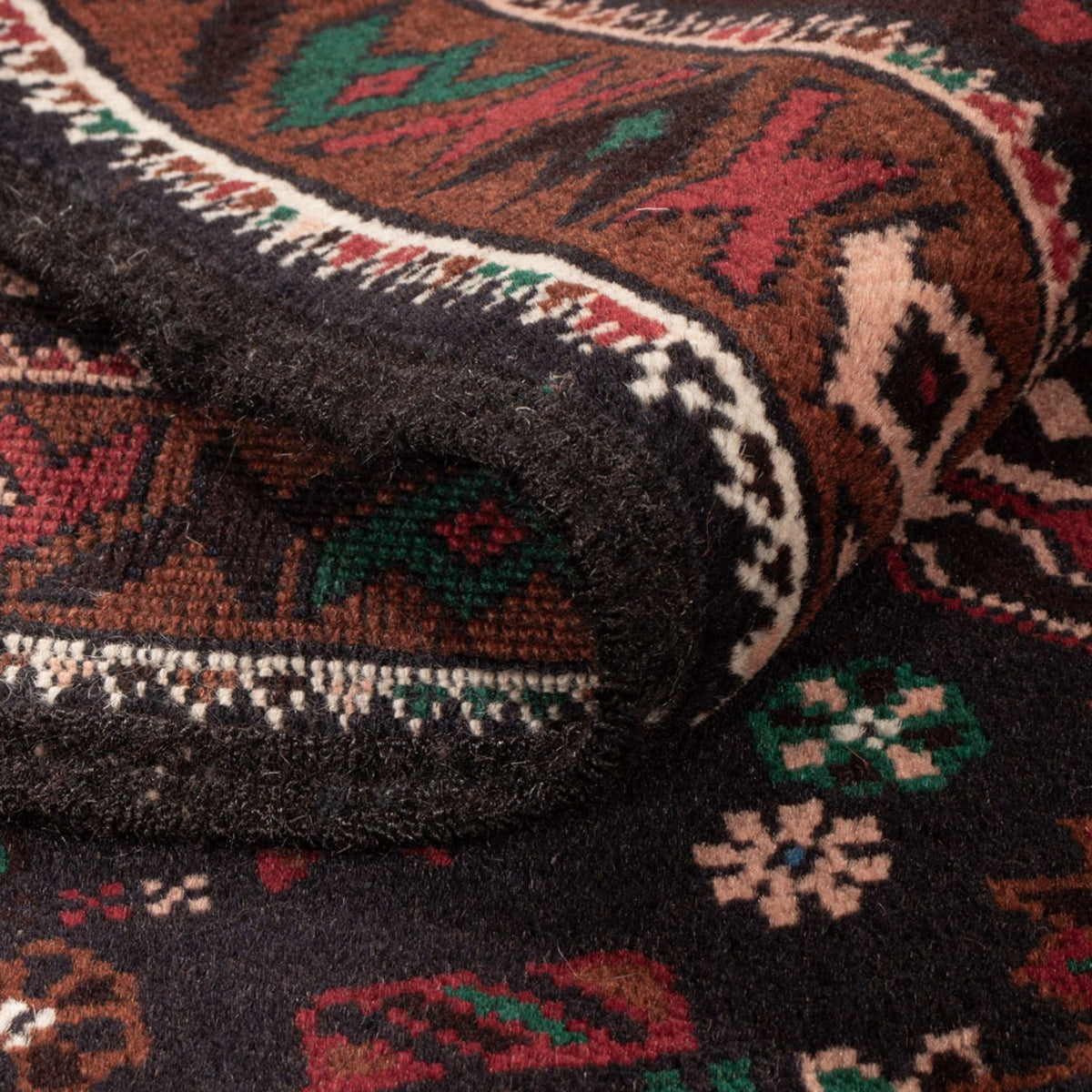 Tapis Belutsch - 180 x 105 cm - bleu foncé