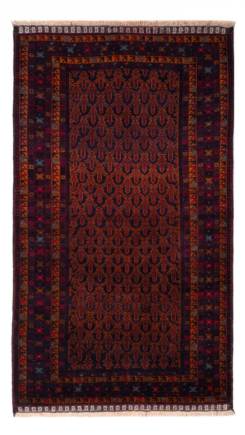 Tapis de couloir Tapis Belutsch - 200 x 114 cm - rouge foncé