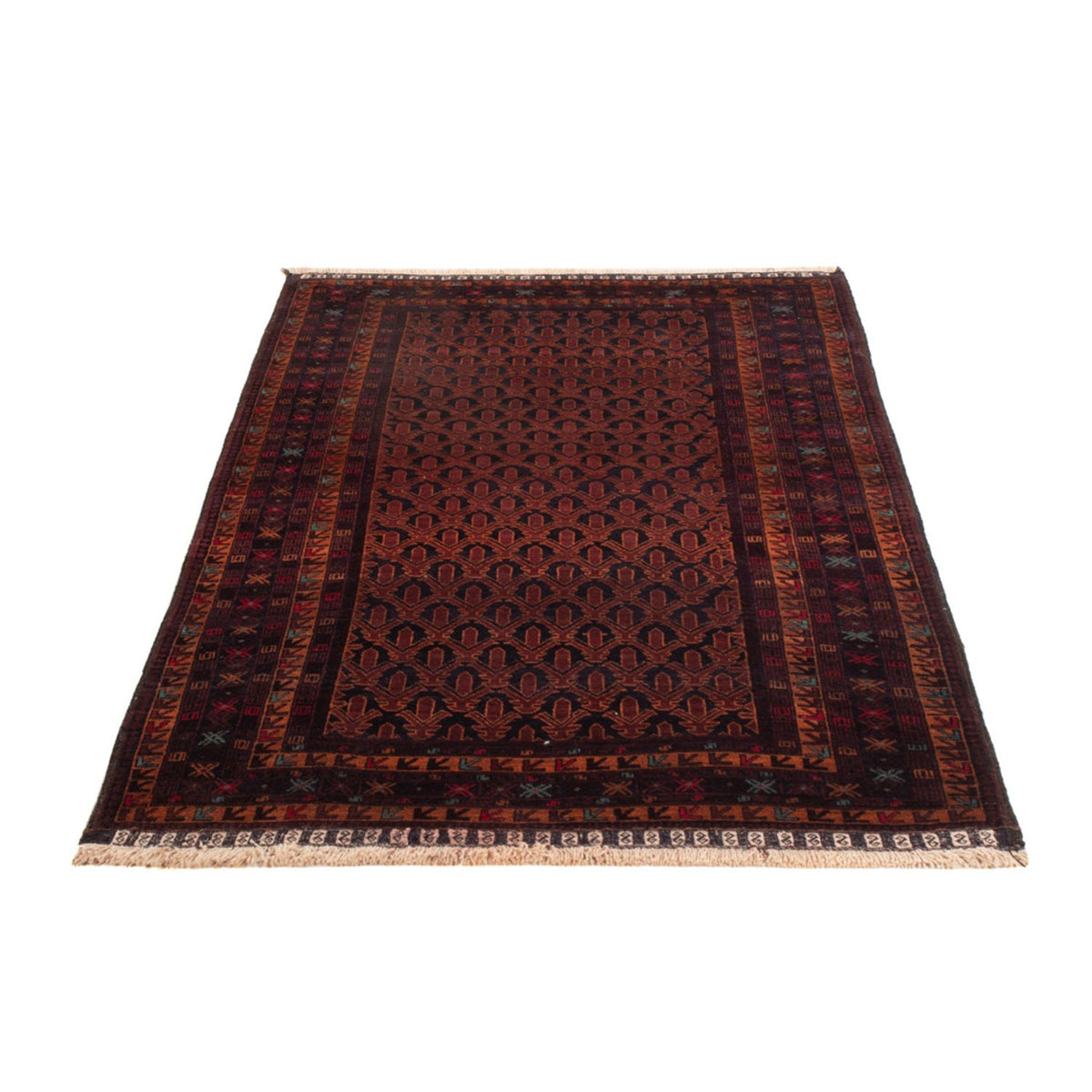 Tapis de couloir Tapis Belutsch - 200 x 114 cm - rouge foncé