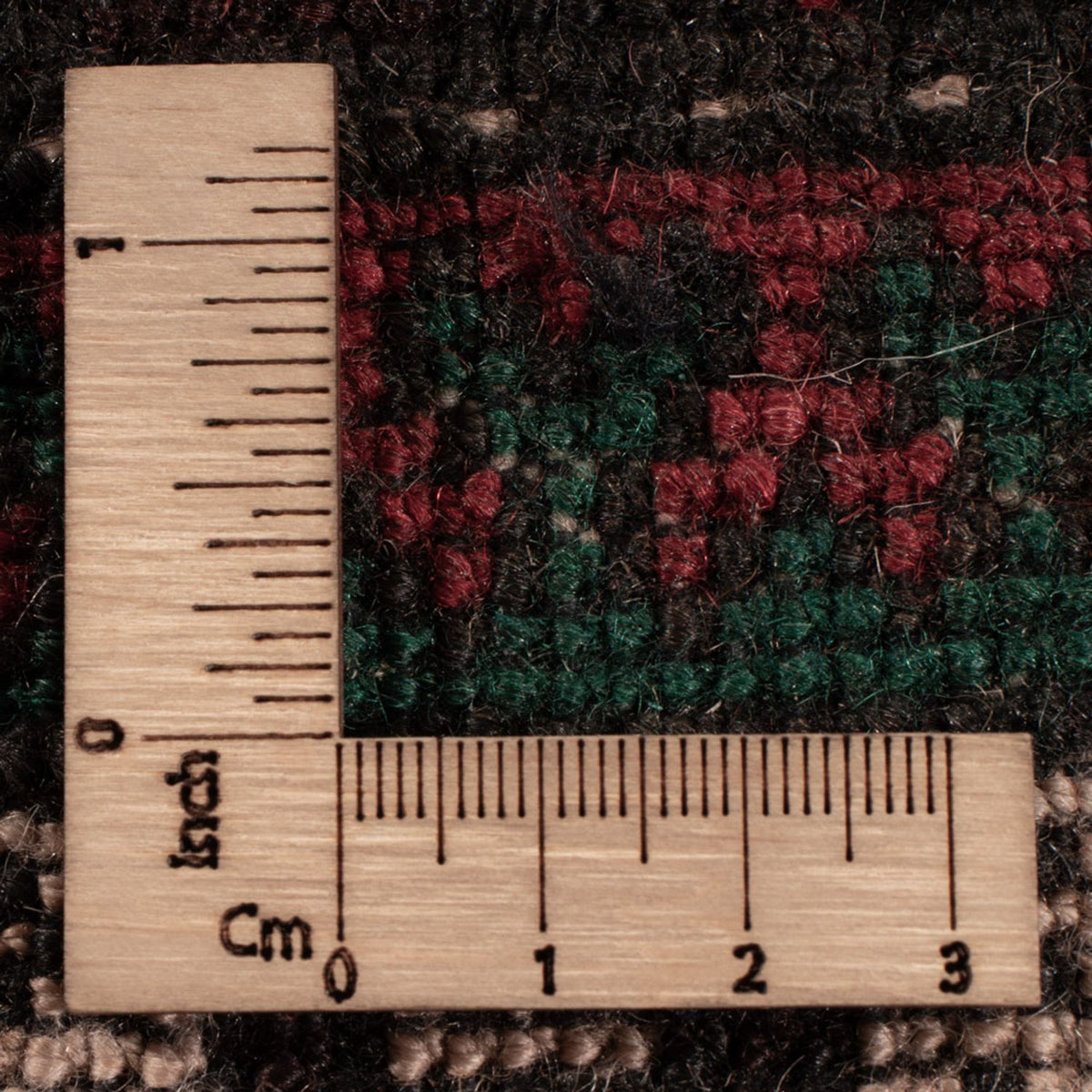 Tapis Belutsch - 194 x 123 cm - rouge foncé