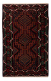 Tapis Belutsch 114x183cm - Tapis oriental - Rectangle / Rouge foncé / 114 x 183 cm Rectangle