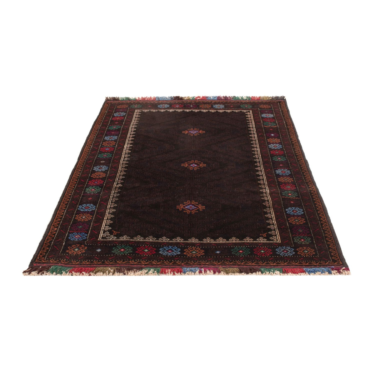 Tapis Belutsch - 195 x 116 cm - bleu foncé