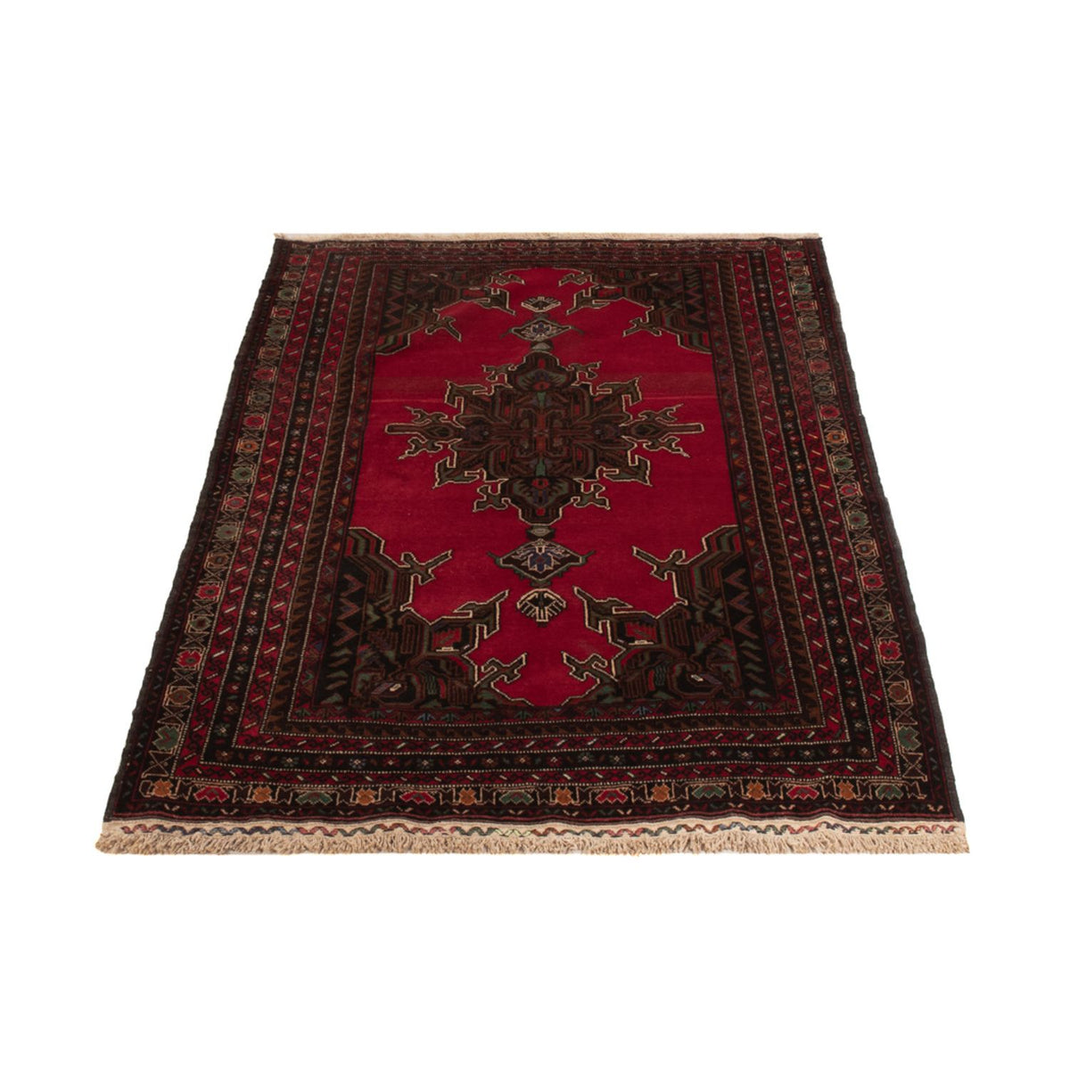 Tapis Belutsch - 215 x 116 cm - rouge