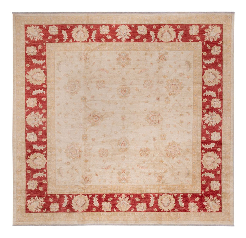 Tapis Ziegler carré  - 340 x 345 cm - rouge