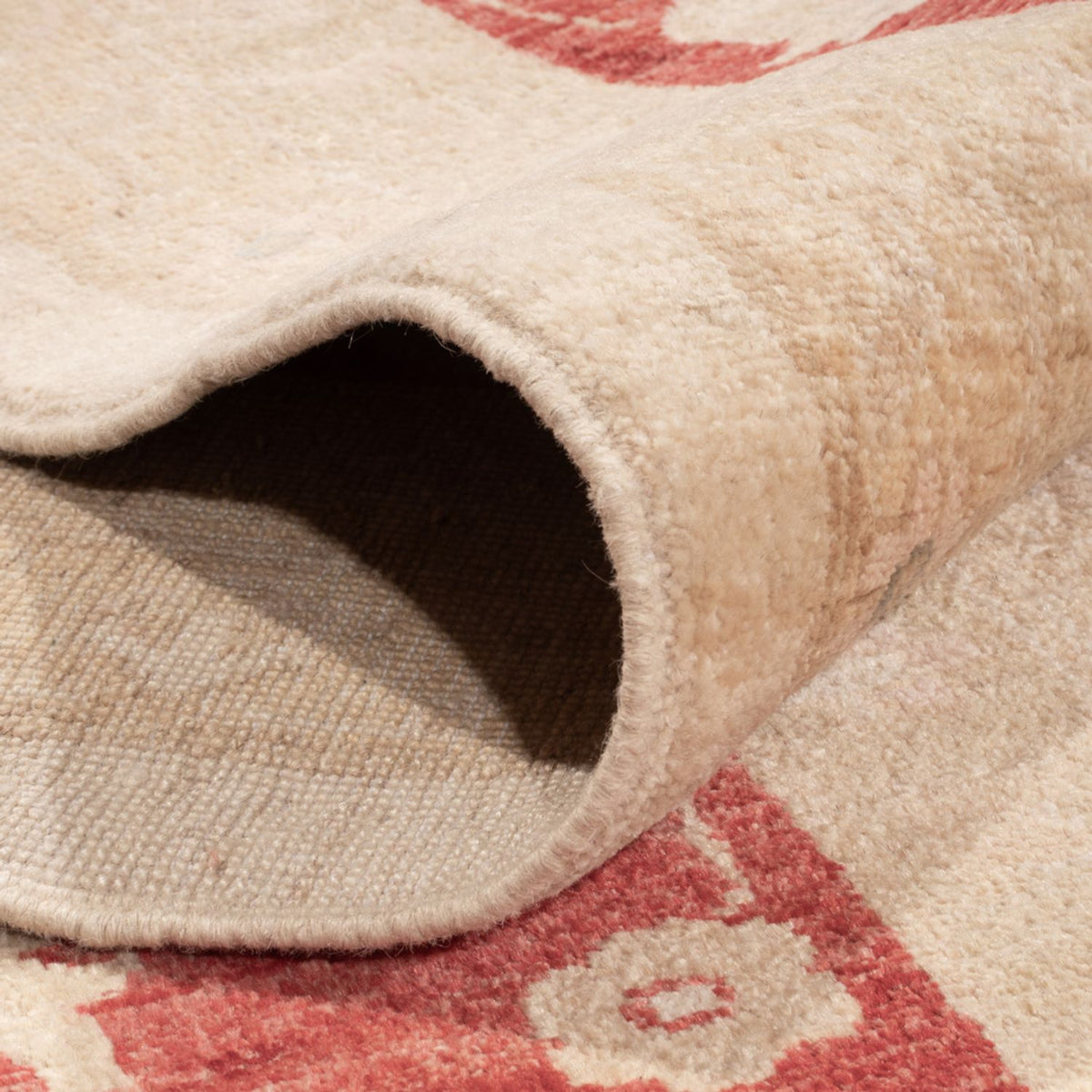 Tapis Ziegler carré  - 340 x 345 cm - rouge