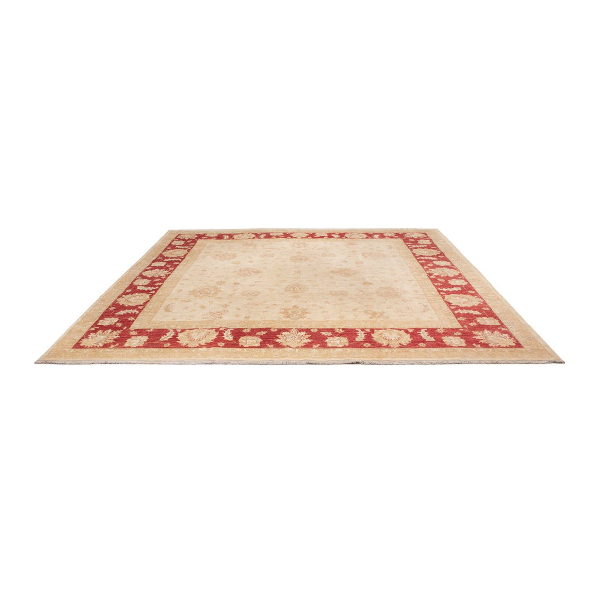 Tapis Ziegler carré  - 340 x 345 cm - rouge