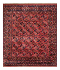 Tapis afghan - Boukhara - 404 x 351 cm - rouge