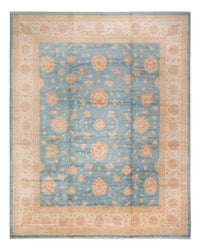 Tapis Ziegler - 496 x 409 cm - bleu clair