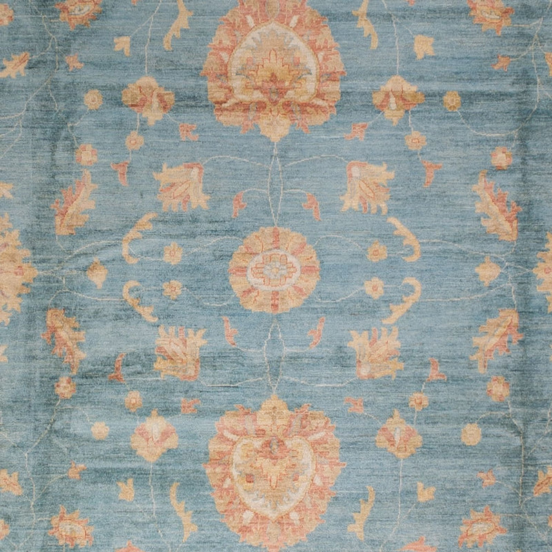 Tapis Ziegler - 496 x 409 cm - bleu clair