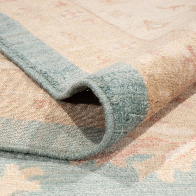 Tapis Ziegler - 496 x 409 cm - bleu clair