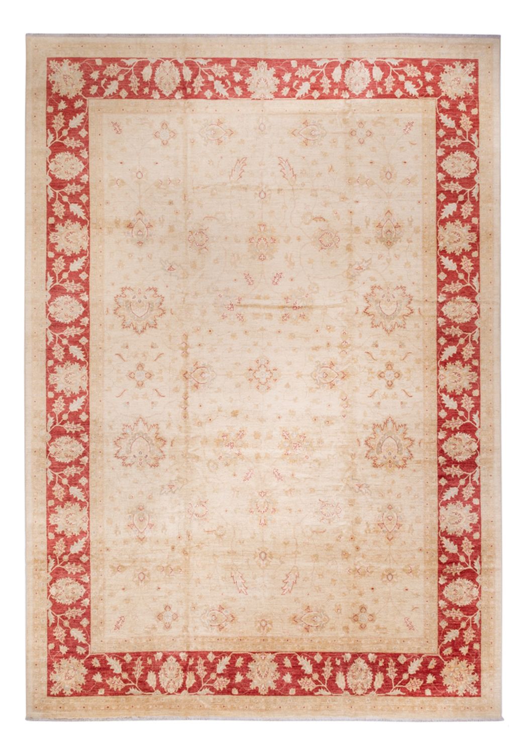 Tapis Ziegler - 487 x 353 cm - rouge