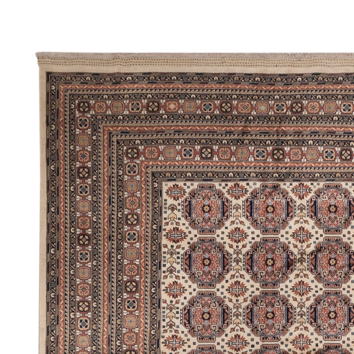 Tapis afghan - 492 x 303 cm - beige foncé