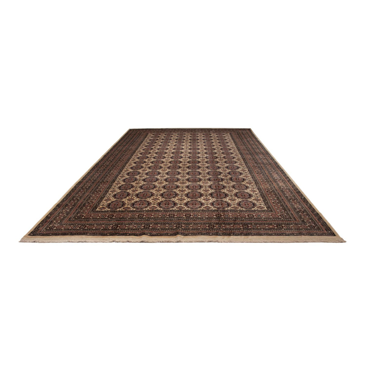 Tapis afghan - 492 x 303 cm - beige foncé