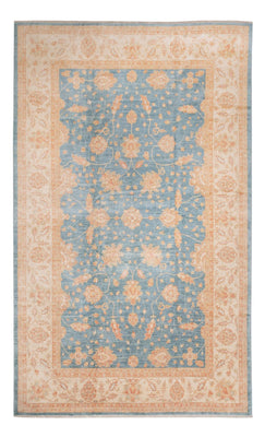 Tapis Ziegler - 495 x 306 cm - bleu clair