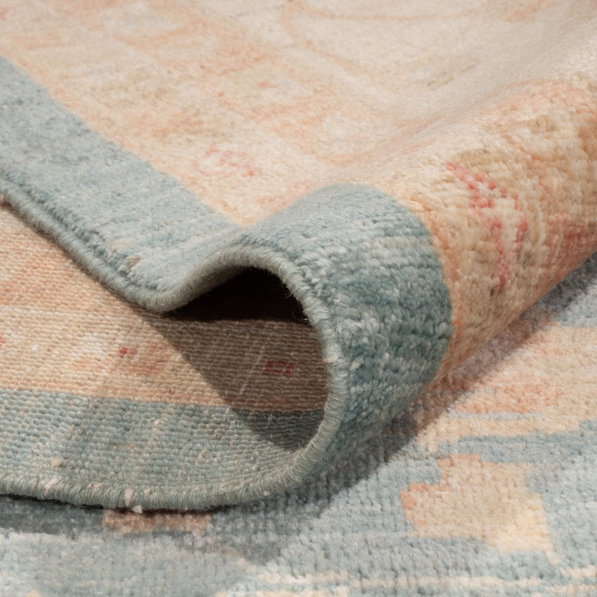 Tapis Ziegler - 495 x 306 cm - bleu clair