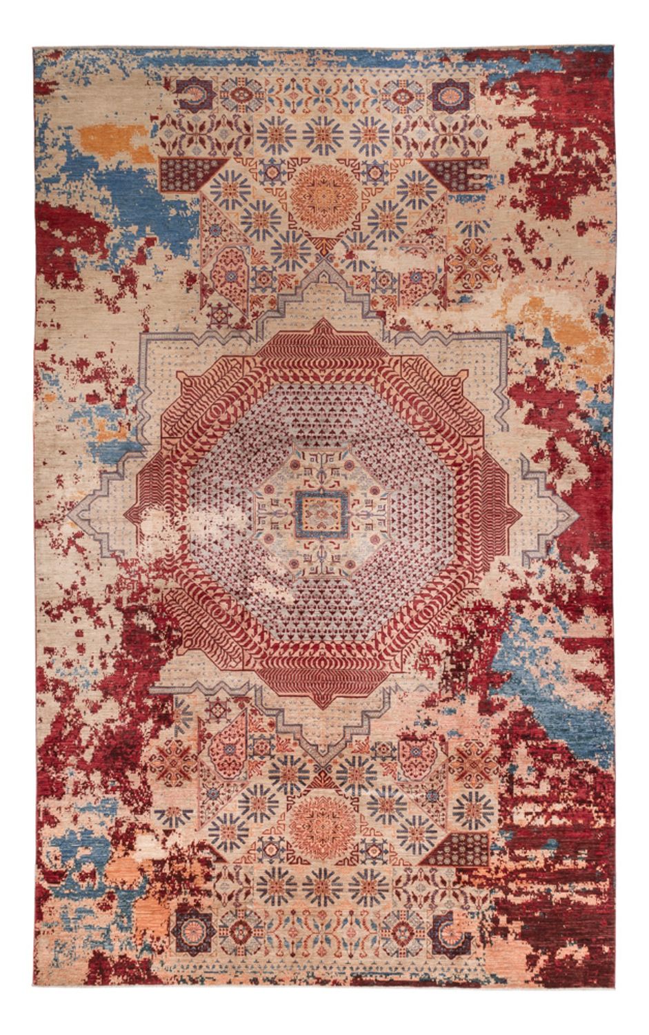 Tapis design - 501 x 308 cm - multicolore