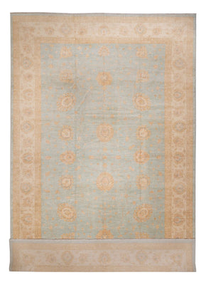 Tapis Ziegler - 543 x 354 cm - bleu clair