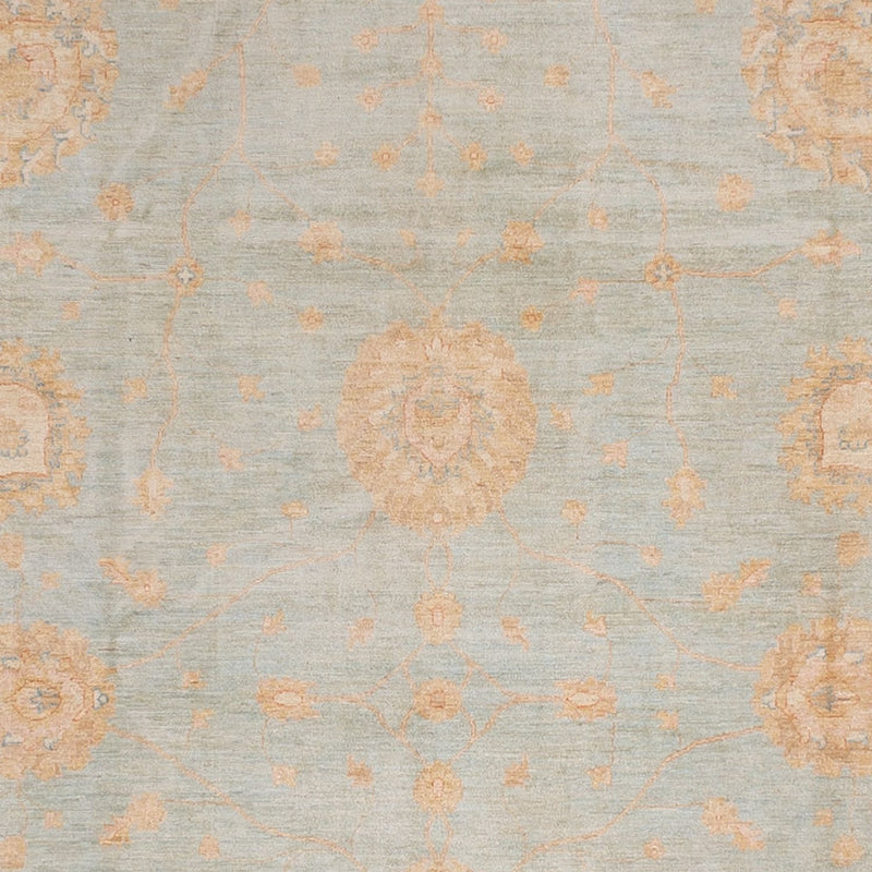 Tapis Ziegler - 543 x 354 cm - bleu clair