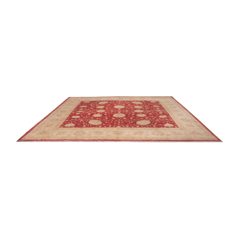 Tapis Ziegler carré  - 392 x 403 cm - rouge