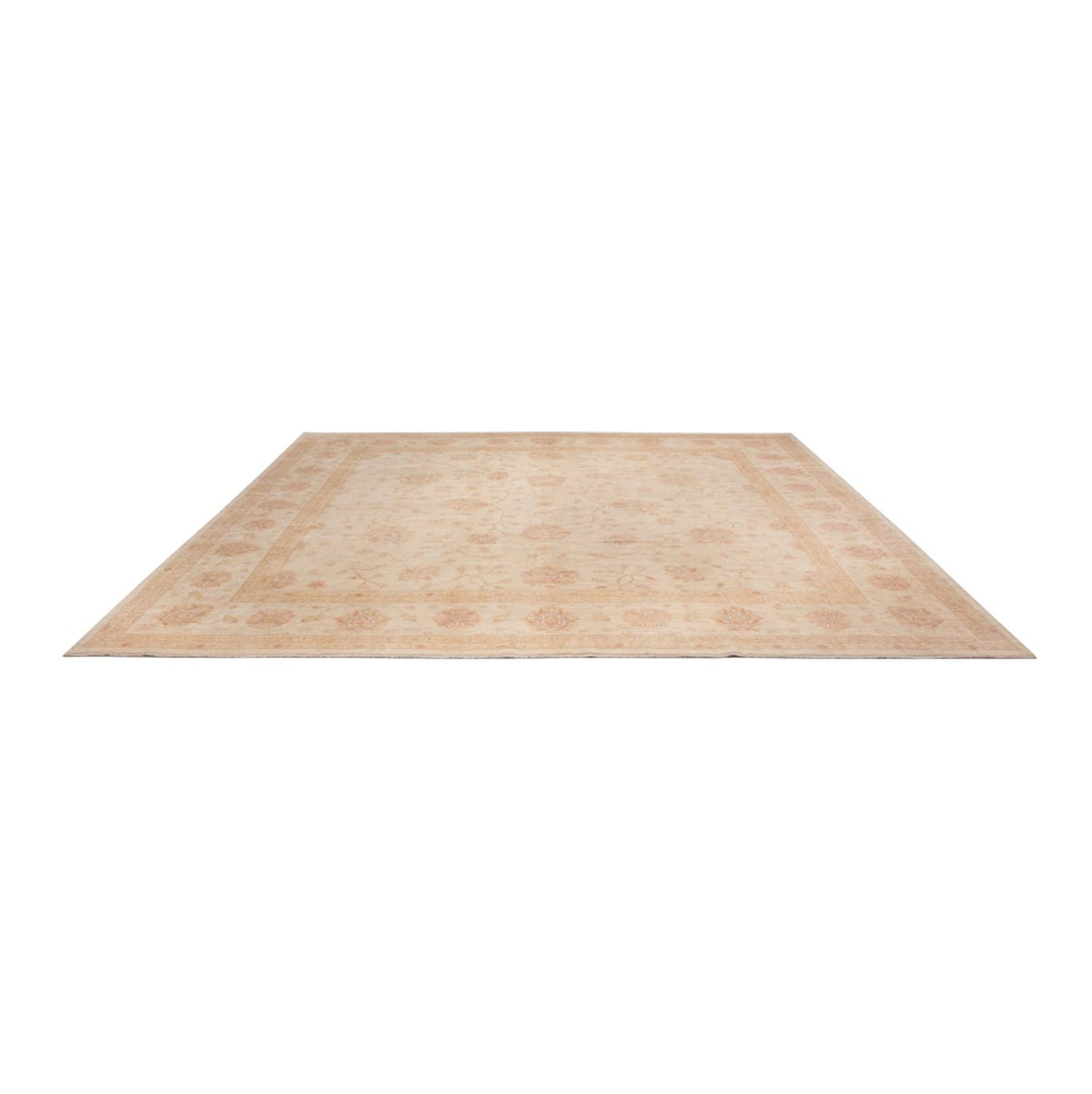 Tapis Ziegler carré  - 393 x 398 cm - beige