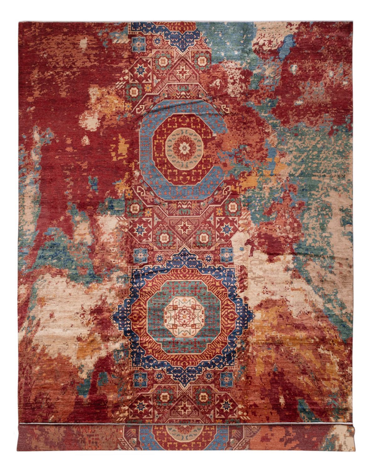 Tapis design - 548 x 357 cm - multicolore