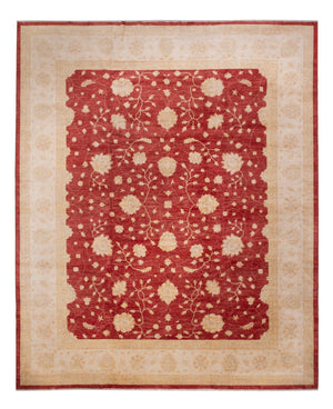 Tapis Ziegler carré  - 491 x 405 cm - rouge