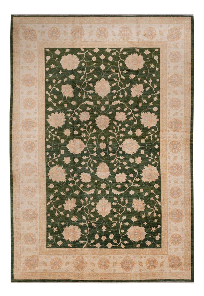 Tapis Ziegler - 440 x 308 cm - vert