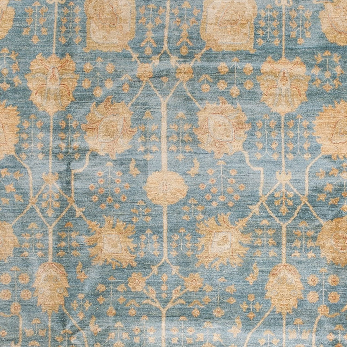 Tapis Ziegler - 440 x 304 cm - bleu clair
